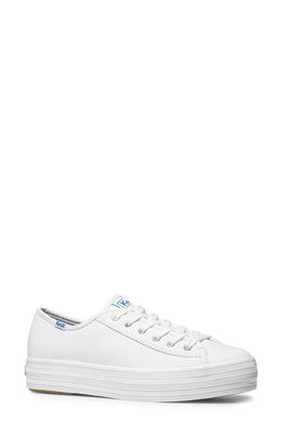 Keds Triple Kick Platform Sneaker in White