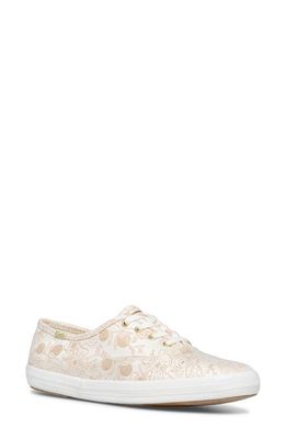 Keds x Rifle Paper Co. Champion Colette Sneaker in Ivory Textile