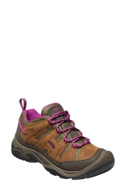 KEEN Circadia Vent Waterproof Hiking Shoe in Syrup/Boysenberry
