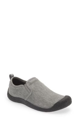 KEEN Howser Slip-On Shoe in Grey/Black