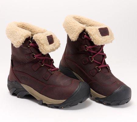 KEEN  Leather Winter Boots - Betty___ Short