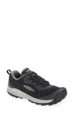 KEEN NXIS Speed Hiking Shoe in Black/Vapor