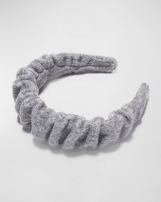 Kelly Ruched Wool Headband