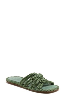 Kelsi Dagger Brooklyn Beachy Slide Sandal in Moss 