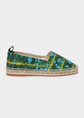 Kenda Tie Dye Flat Espadrilles