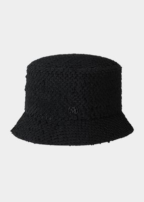 Kendall Mini Velvet Sequin Bucket Hat