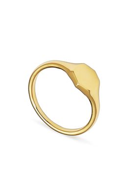 Kendra Scott Davis Signet Ring in 18K Gold Vermeil