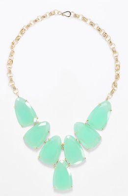 Kendra Scott Harlow Necklace in Chalcedony/Gold