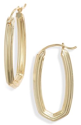 Kendra Scott Heather Hoop Earrings in Gold