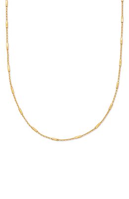 Kendra Scott Roll Bar Chain Necklace in 18K Gold Vermeil