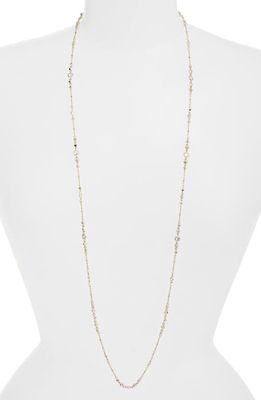 Kendra Scott Wyndham Long Station Necklace in Gold