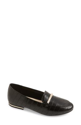Kenneth Cole New York Bit Loafer in Black Leather