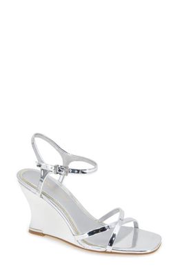 Kenneth Cole New York Freya Wedge Sandal in Silver 