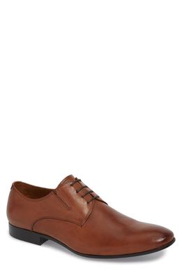 Kenneth Cole New York 'Mix-Er' Plain Toe Derby in Cognac Leather