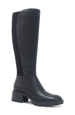 Kenneth Cole New York Riva Knee High Boot in Black Leather