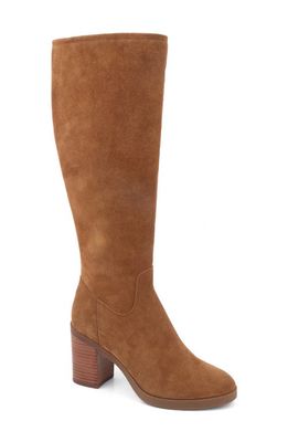 Kenneth Cole New York Veronica Knee High Boot in Tobacco Suede