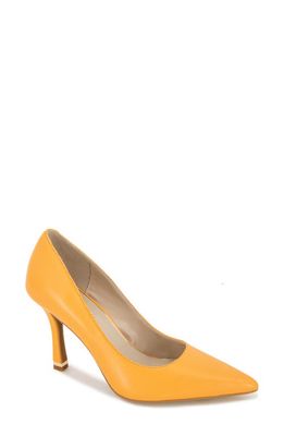 Kenneth Cole Romi Pointed Toe Pump in Light Orange