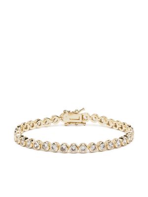 Kenneth Jay Lane crystal-embellished gold-tone bracelet