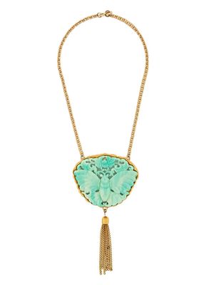 Kenneth Jay Lane pre-owned pendant necklace - Gold