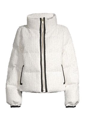 Kensington Tweed Puffer Jacket