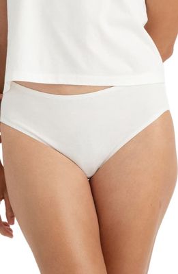 KENT 2-Pack Compostable Organic Cotton Hipster Briefs in White