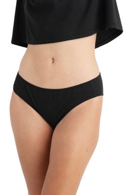 KENT 2-Pack Organic Cotton Hipster Briefs in Black
