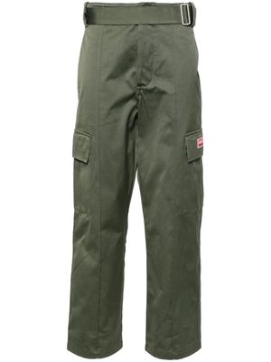 Kenzo Army mid-rise cargo trousers - Green