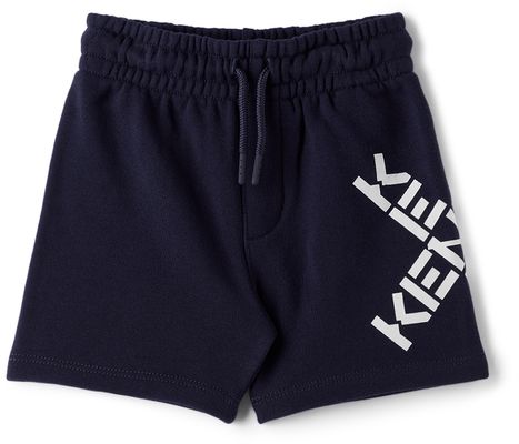 Kenzo Baby Navy Logo Shorts