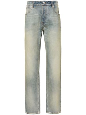 Kenzo Bara mid-rise slim-fit jeans - Blue