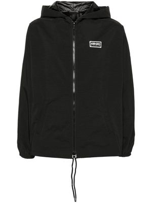 Kenzo Bicolor Kenzo Paris hooded jacket - Black