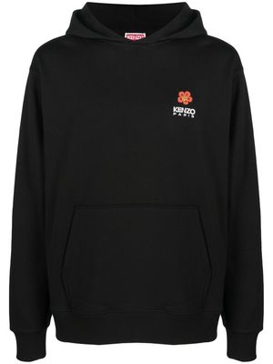 Kenzo Black Poppy Hooded Sweatshirt