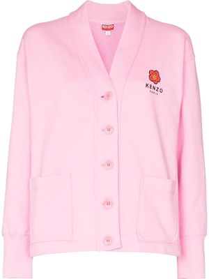 Kenzo Boke floral-print cardigan - Pink