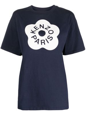 Kenzo Boke Flower 2.0-print cotton T-shirt - Blue