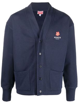 Kenzo Boke Flower cotton cardigan - Blue