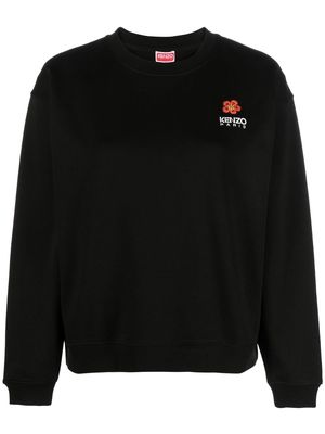 Kenzo Boke-flower cotton sweatshirt - Black