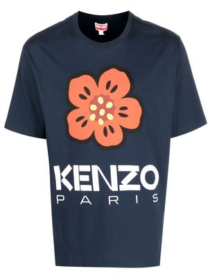 Kenzo Boke Flower cotton T-shirt - Blue