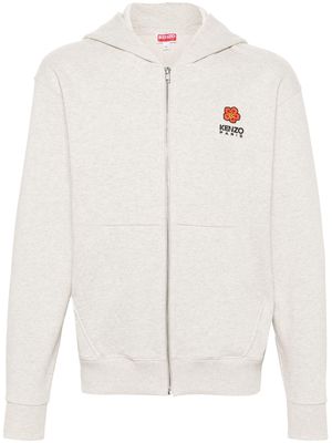 Kenzo Boke Flower Crest cotton hoodie - Grey