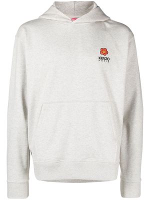 Kenzo Boke Flower embroidered hoodie - Grey