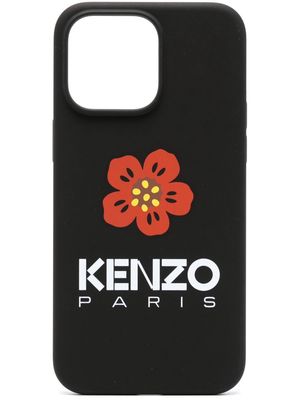 Kenzo Boke Flower iPhone 15 Pro case - Black