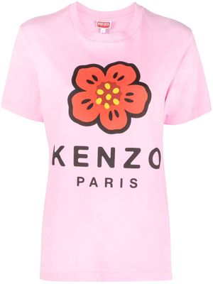Kenzo Boke flower-print T-shirt - Pink