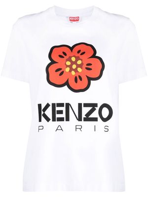 Kenzo Boke Flower-print T-shirt - White