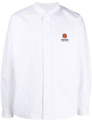 Kenzo Boke flower signature motif shirt - White