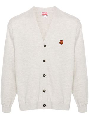 Kenzo Boke Flower wool cardigan - Grey