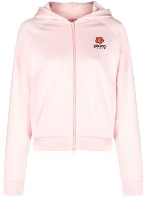 Kenzo Boke Flower zipped-up hoodie - Pink