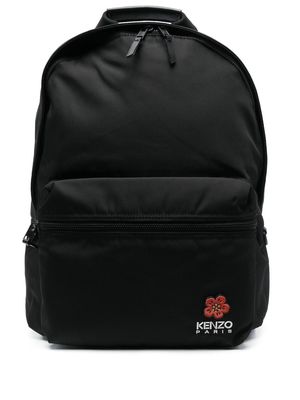 Kenzo Boke logo-patch backpack - Black
