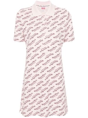 Kenzo by Verdy monogram-print minidress - Pink