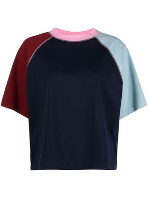 Kenzo colour-block T-shirt - Blue