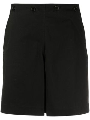 Kenzo decorative-button-detail shorts - Black