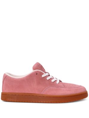Kenzo Dome leather lace-up sneakers - Pink