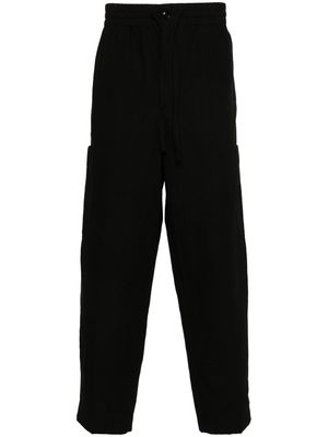 Kenzo drawstring-fastening trousers - Black
